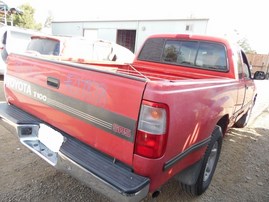 1997 TOYOTA T100 SR5 RED EXTRA CAB 3.4L MT 2WD Z17878